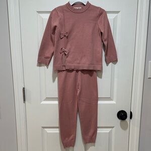SHEIN Kids Matching Set in Mauve